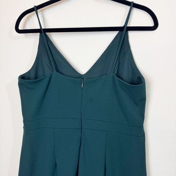 BHLDN | Caron Dress | deep emerald | Anthropologie | size 12 “ - Picture 6 of 12